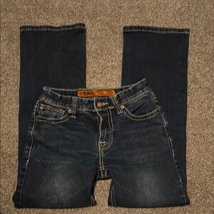 Dark Blue Denim Jeans
